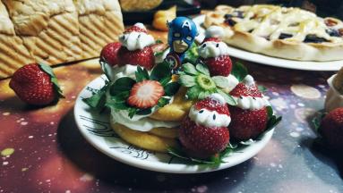 圣诞快乐缤纷泡芙，小朋友特别喜欢