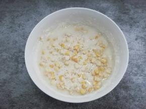 和成玉米粒面糊