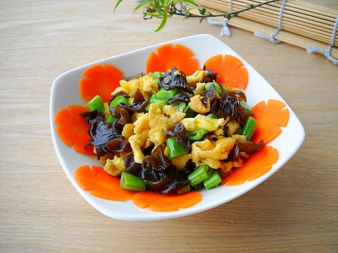 芸豆炒鸡蛋