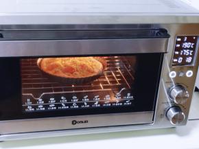 启动3披萨功能，上管190度，下管175度烤20分钟！(烤箱时间及温度仅供参考)