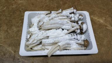放入玉米淀粉