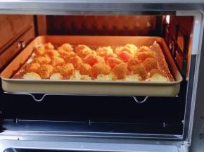 烤盘入烤箱中层！