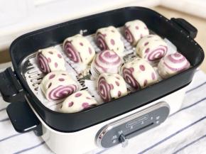 蒸好啦，胖了！好可爱