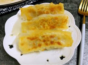 又酥又香又多汁的锅贴