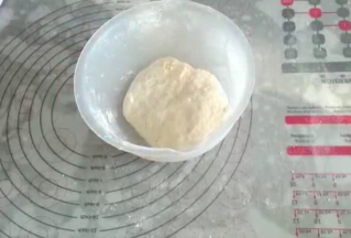 中种面团和到一起，发酵到3.5倍大。