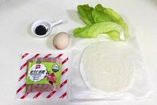 备好需要的食材。