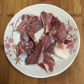 扇骨洗净备用。