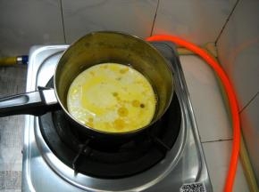 小火熬煮。