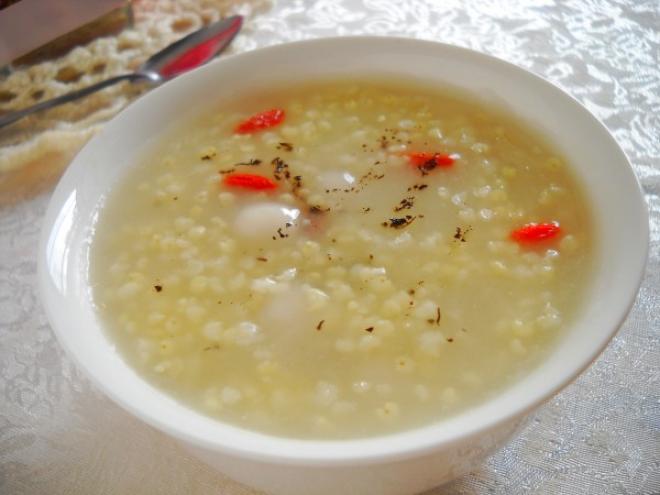 汤圆小米粥