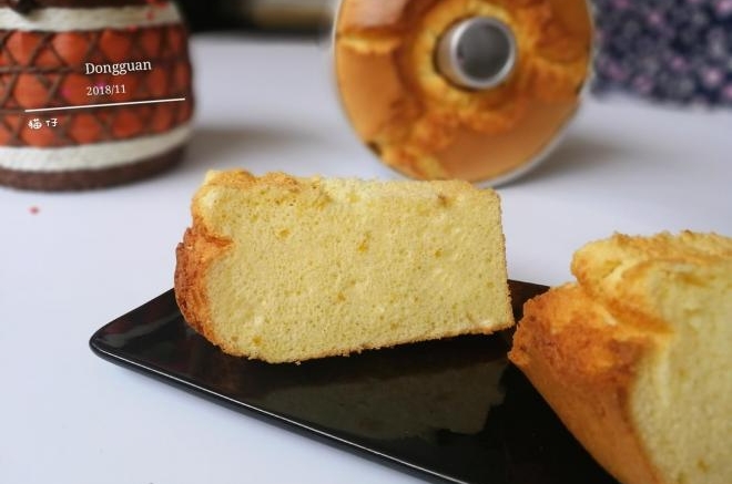 橙皮戚风蛋糕