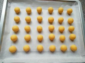 分成7g一份搓圆。