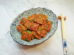 微甜带点辣味。