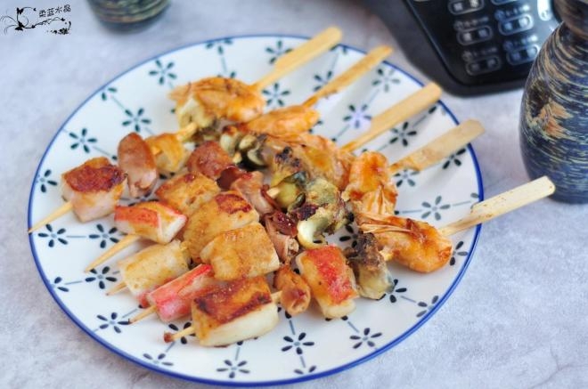 烧烤海鲜串