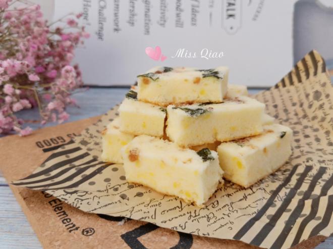 果粒酸奶海苔肉松小蛋糕