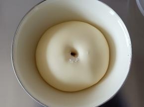 发酵至两倍大，手指戳洞不塌陷不回缩就可以了