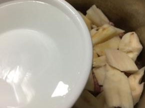 加入一碗清水。