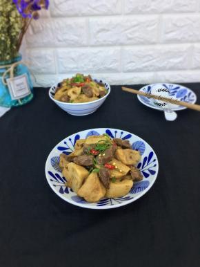 盛入盘中即可享用。