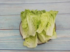 生菜用水洗干净