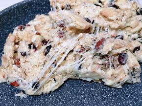 借助余温快速翻炒均匀。