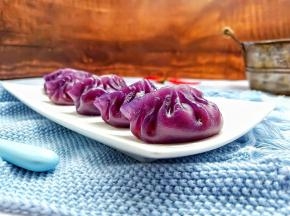 晶莹剔透的水晶饺子亮晶晶的就出锅了！