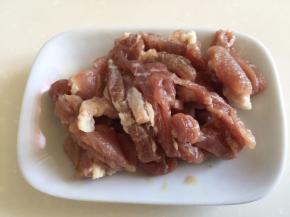 猪肉切片