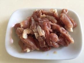 猪肉切片