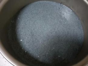 一定要翻拌以免消泡