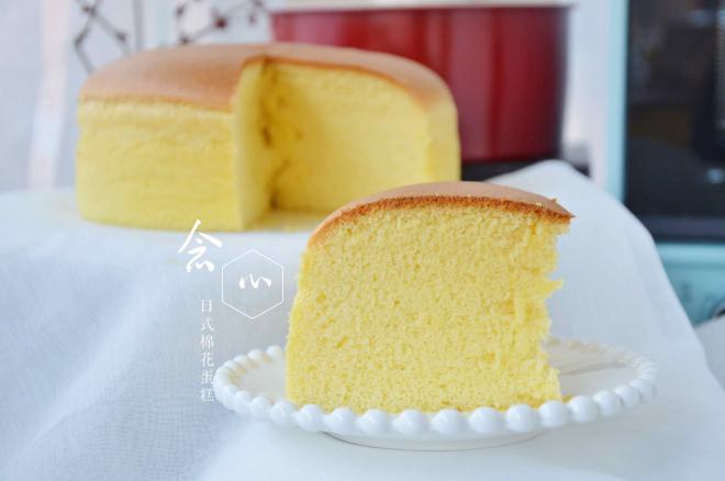 日式棉花蛋糕（8寸阳晨圆模）