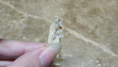 用剪刀剪掉不要