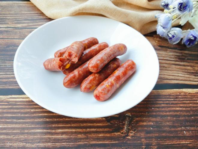 玉米脆皮肠烤肠
