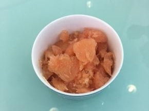 西柚去筋膜备用。