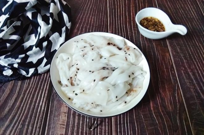 芝麻肠粉（快手早餐）