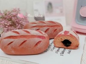 火龙果巧克力流心软欧