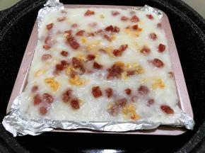蒸熟后取出晾凉