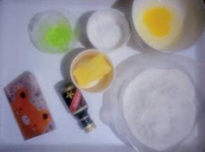 准备食材，黄油室温软化