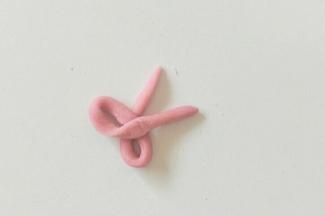 做成蝴蝶结形状