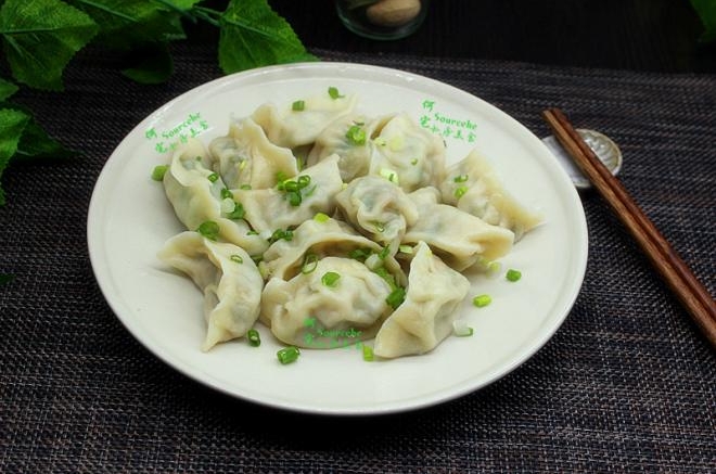 香葱水饺