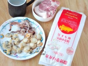 准备好所用到的食材，红菜头忘记拍了。