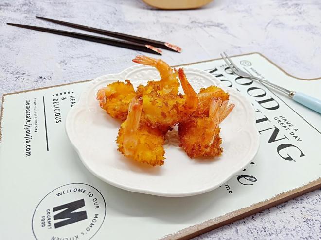 面包糠炸虾