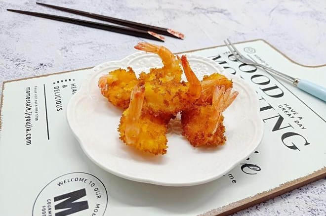 面包糠炸虾