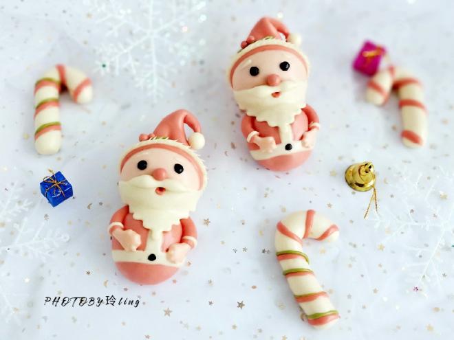 圣诞老人卡通馒头