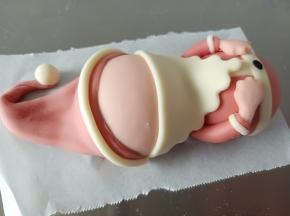 围在帽子边缘