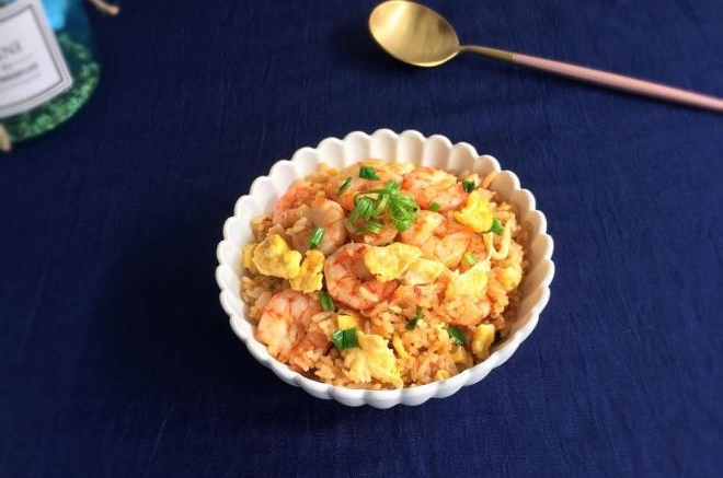 虾仁炒饭