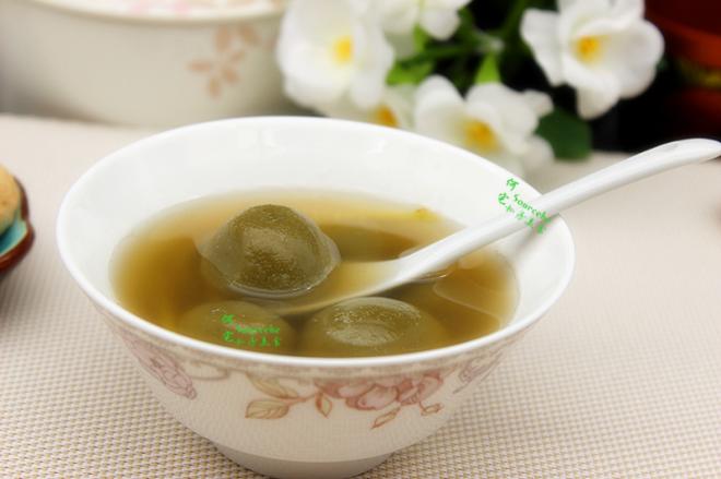 抹茶汤圆