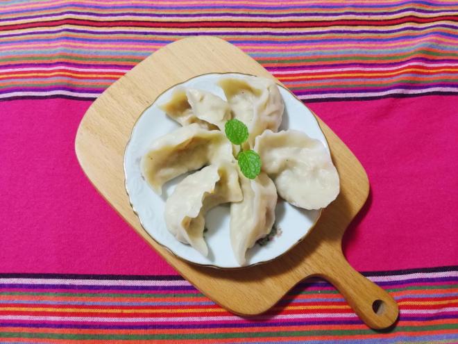 虾皮胡萝卜白菜饺子