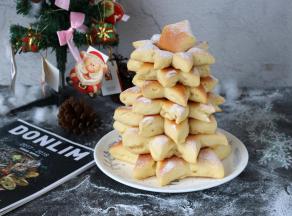看似复杂的圣诞树面包，做法其实很简单