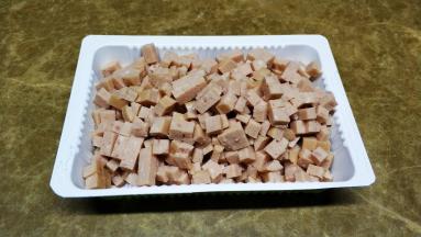 午餐肉切丁