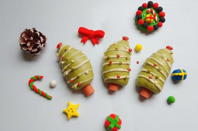 火腿圣诞树