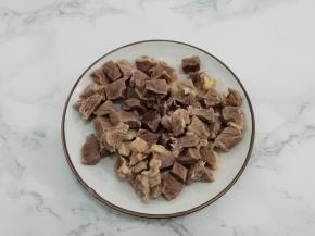 然后捞出在用温水冲一下捞出