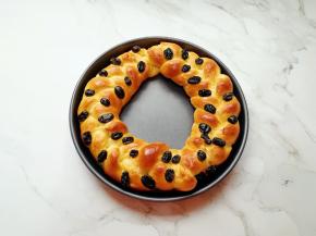  花环面包出炉啦！